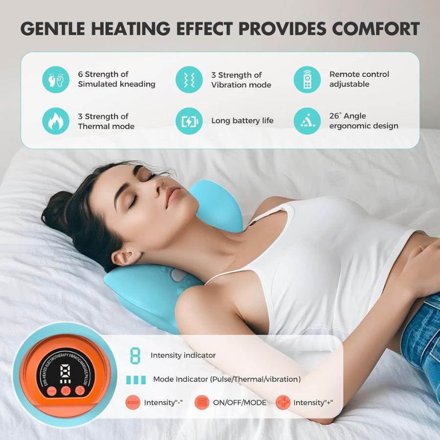 CerviCalm™ Therapeutic Neck Massager for Deep Tissue Pain Relief Pro