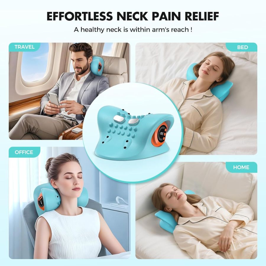 CerviCalm™ Therapeutic Neck Massager for Deep Tissue Pain Relief Pro