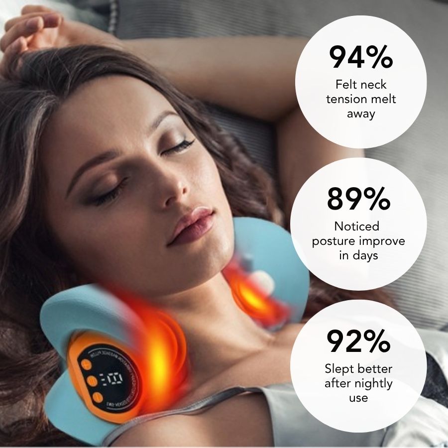CerviCalm™ Therapeutic Neck Massager for Deep Tissue Pain Relief