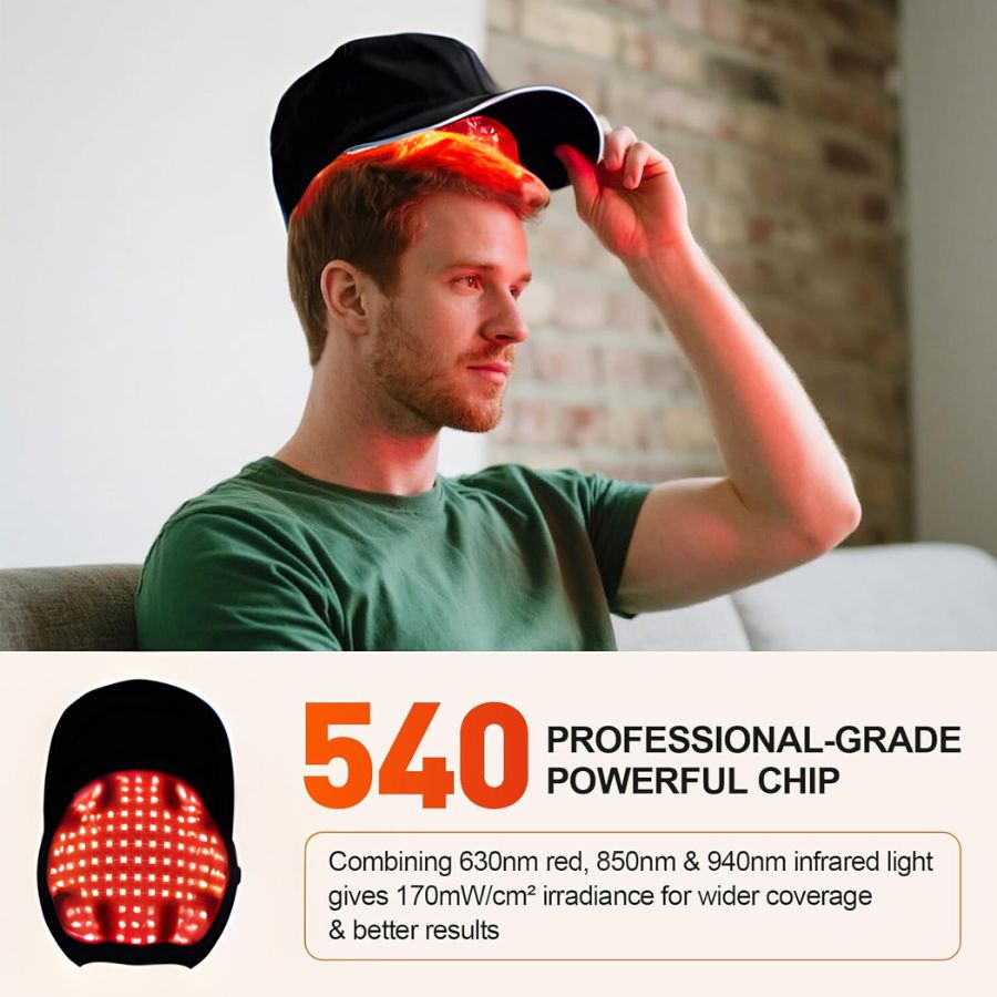 Enhanced Hair Regrowth Laser Cap