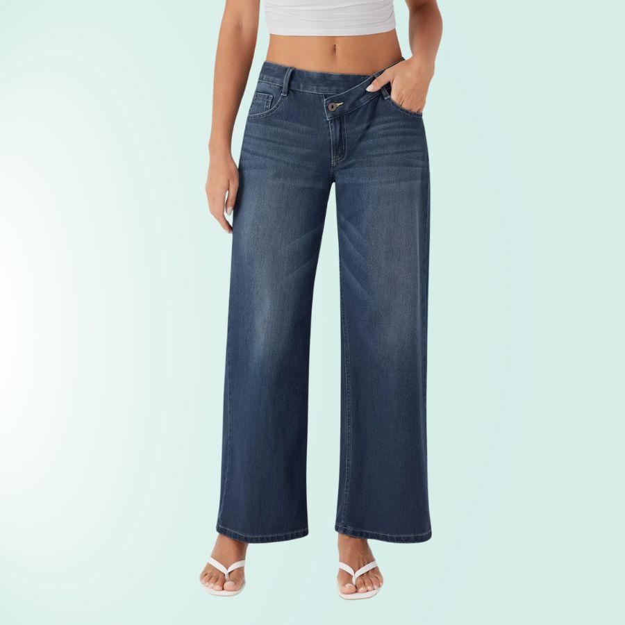 Serivena FlexFit™ Asymmetric Low-Rise Jean