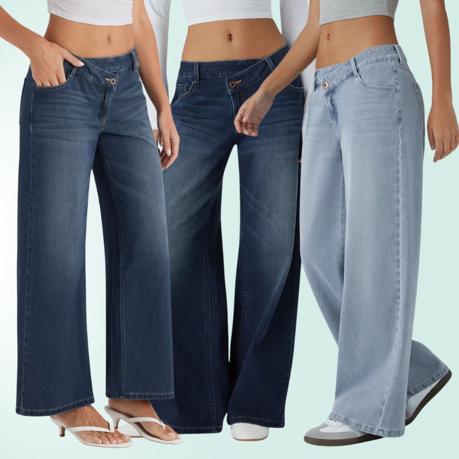 Serivena FlexFit™ Asymmetric Low-Rise Jean