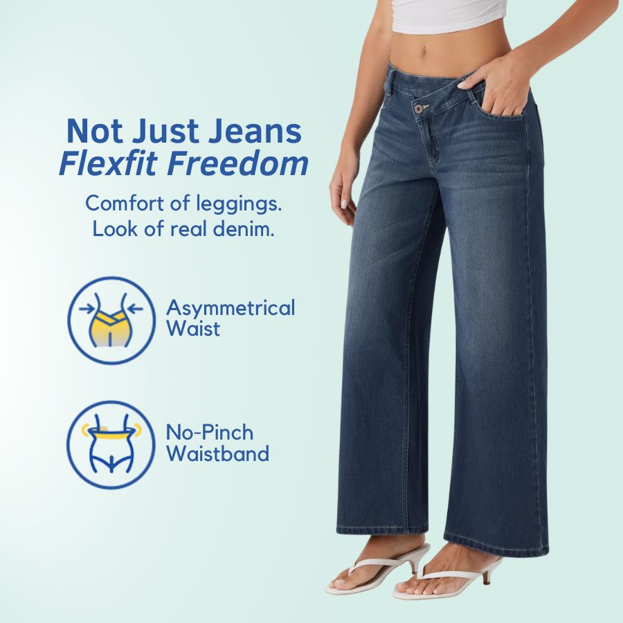 Serivena FlexFit™ Asymmetric Low-Rise Jean