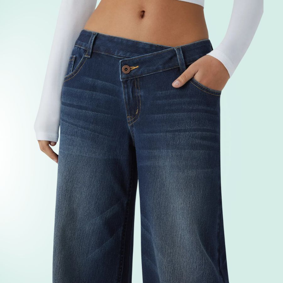 Serivena FlexFit™ Asymmetric Low-Rise Jean