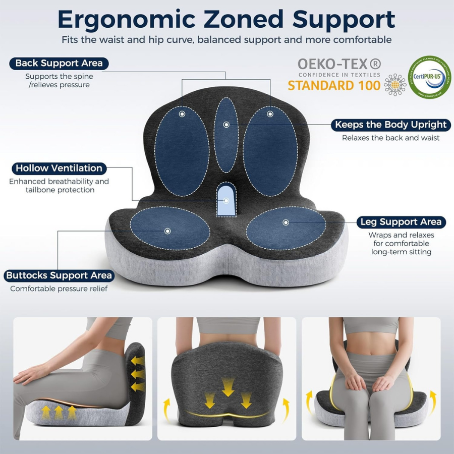 Serivena Cocoon Posture Cushion