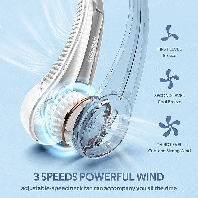 Serivena Hands-Free Cooling Bladeless Neck Fan