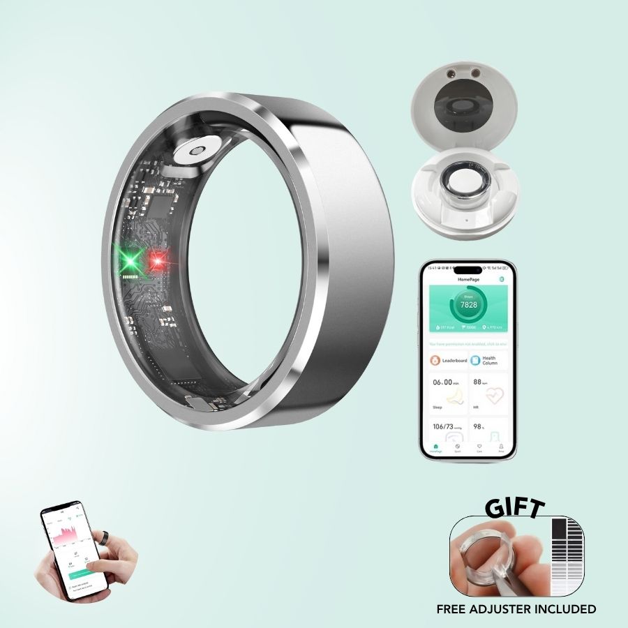 Smart Ring Fitness & Health Tracker Pro