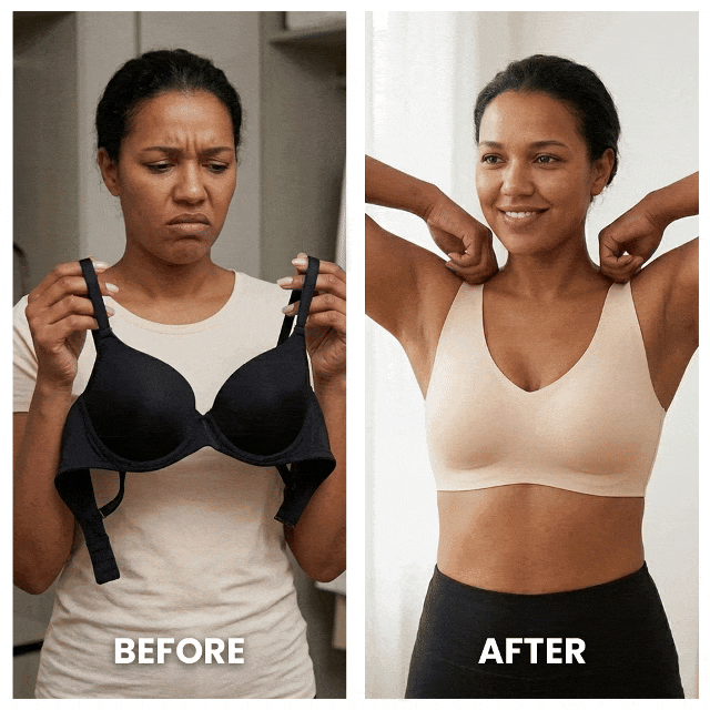 Serivena Vela™ Seamless Wireless Lift Bra