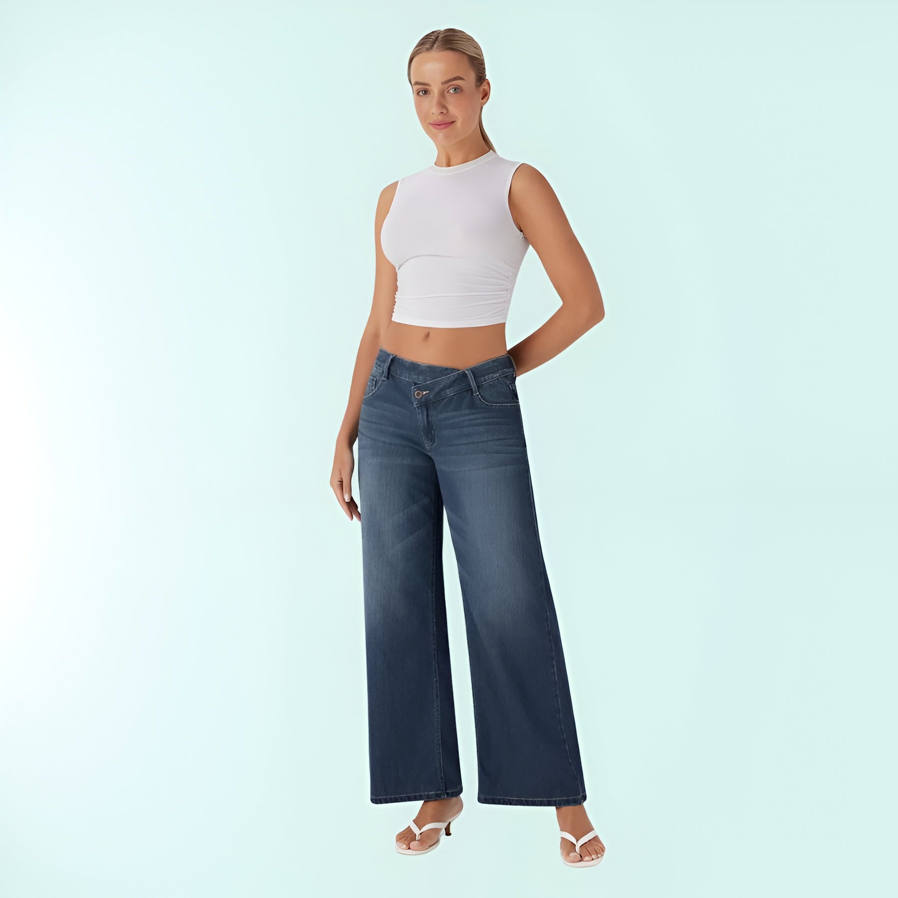 Serivena FlexFit™ Asymmetric Low-Rise Jean