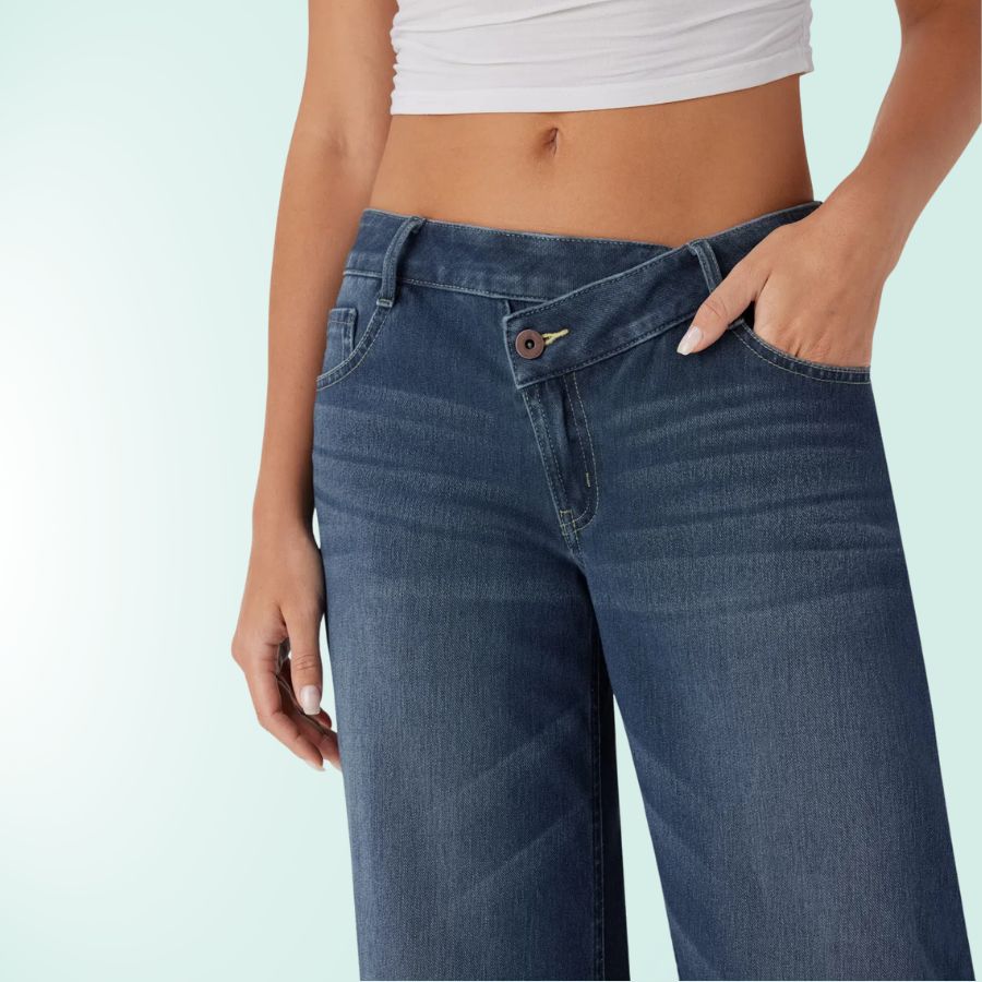 Serivena FlexFit™ Asymmetric Low-Rise Jean
