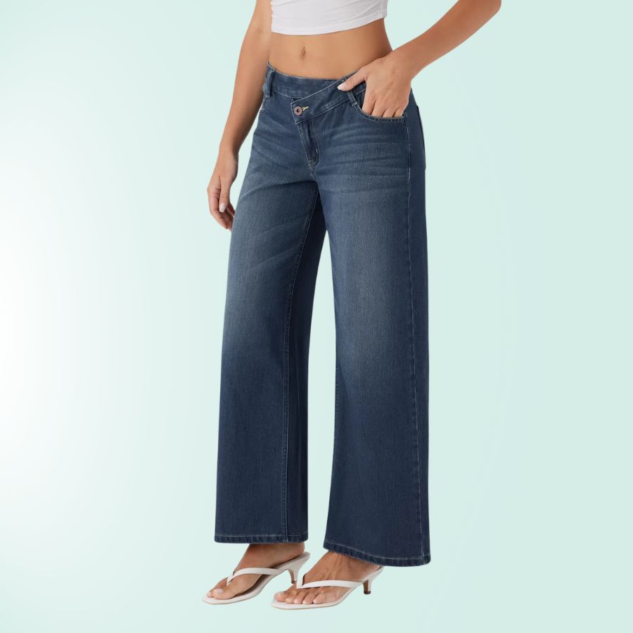 Serivena FlexFit™ Asymmetric Low-Rise Jean
