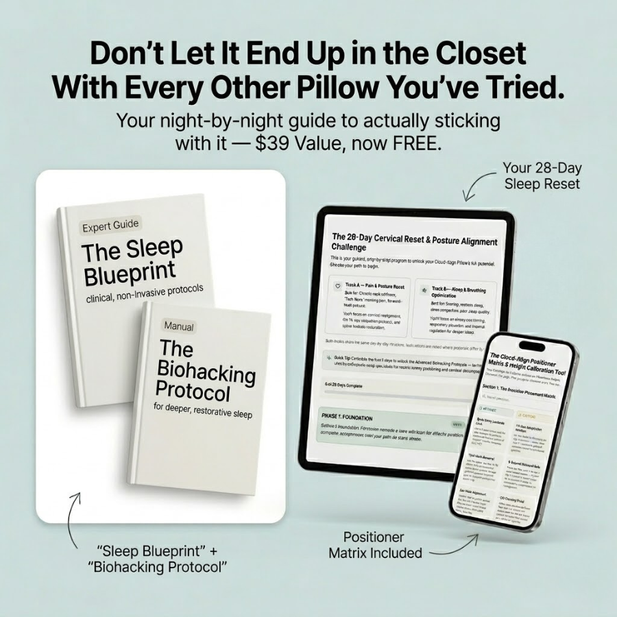 Serivena Cloud-Align Pillow.