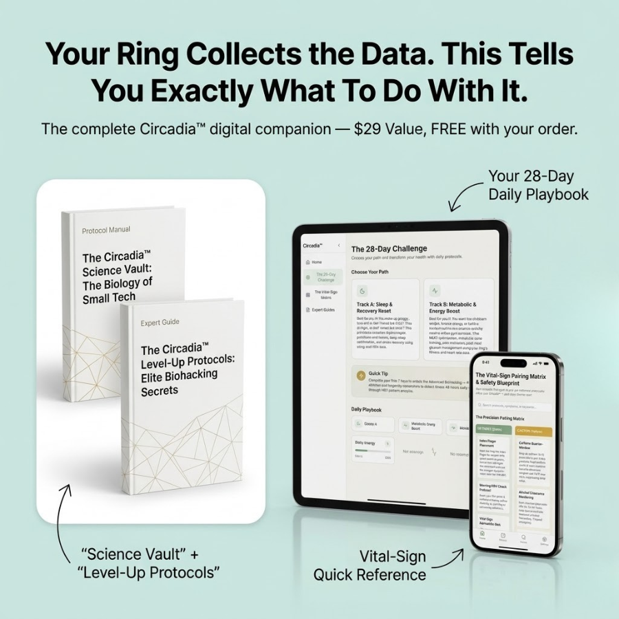 Serivena Circadia™ Smart Ring.